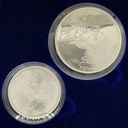 סט מטבעות "Biblical Art" משנת 1994, כסף 0.925 במצב PROOF & BU