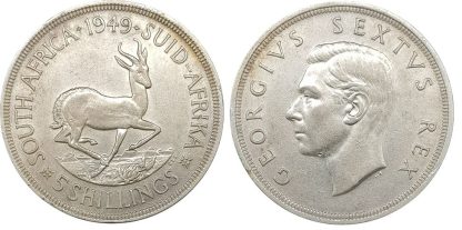 5 שילינג 1949 דרום אפריקה