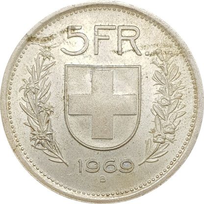 5 פראנק 1969 שוייץ