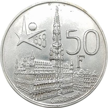 50 פראנק 1958 בלגיה