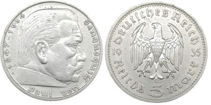 5 מארק 1935 גרמניה