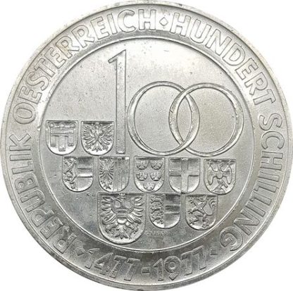 100 שילינג 1977 אוסטריה