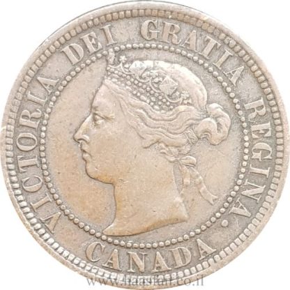 1 סנט 1888 קנדה