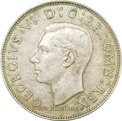 2 שילינג (פלורין) 1944 מכסף 0.500, אנגליה