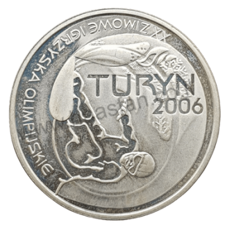10 זלוטי 2006, פולין - כסף 0.925, המשחקים האולימפיים בטורינו (כמות הטבעה 71,400 יחידות)