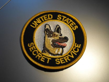 סמל צוות כלבי השירות החשאי של ארצות הברית - SECRET SERVICE