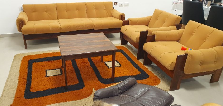 סלון וינטג נורווגי מעץ רוזווד סלון וינטג נורווגי מעץ רוזווד