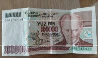 100,000 לירה טורקית