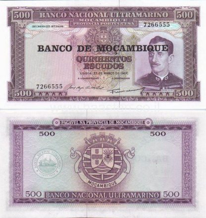500 אסקודו 1967, מוזמביק - UNC