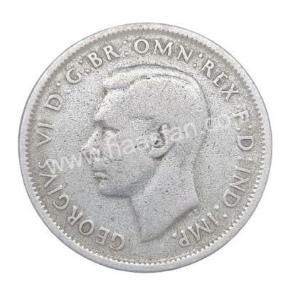 1 פלורין 1947 מכסף 0.500, אוסטרליה