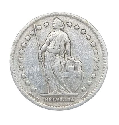 1 פראנק 1916 מכסף 0.835, שוויץ