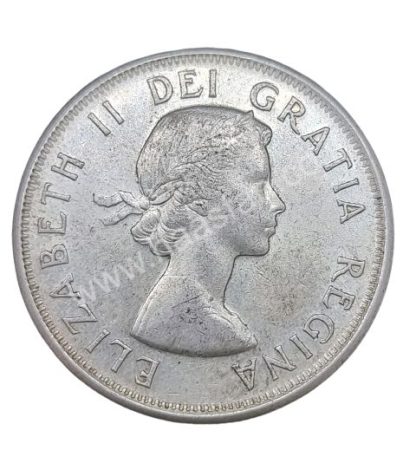 50 סנט 1959, קנדה - כסף 0.800
