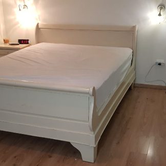 מיטת עץ וינטאג' זוגית
