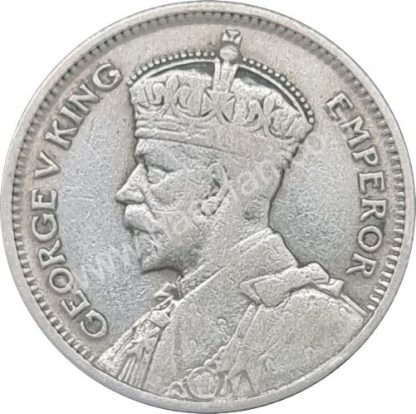6 פנס 1933 מכסף 0.500, ניו זילנד