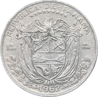 1/10 בלבואה 1962, פנמה - כסף 0.900