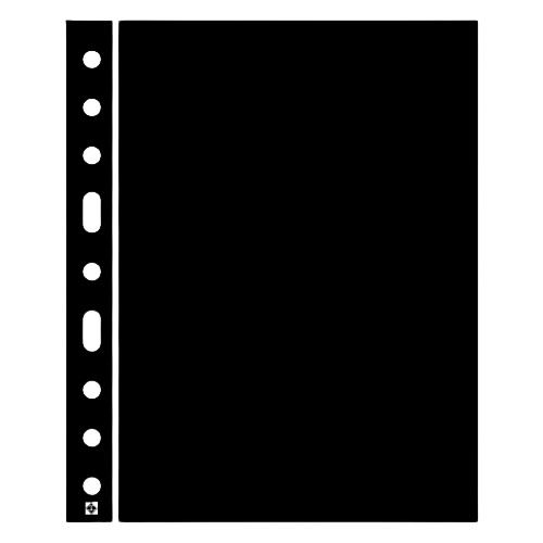 דפי הפרדה שחורים מפלסטיק עבור אלבומים מסדרת Grande - חבילה של 5
