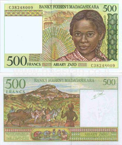 500 פראנק 2004, מדגסקר - UNC