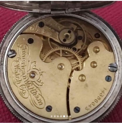 שעון כיס 1906 עשוי כסף