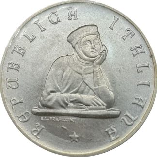 200 ליר 1988 מכסף 0.835, איטליה - AU/UNC - (900 שנים לאוניברסיטת בולוניה)