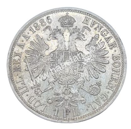 1 פלורין 1886 מכסף 0.900, האימפריה האוסטרו-הונגרית