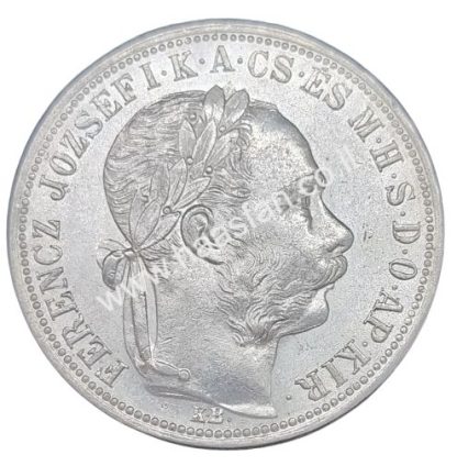 1 פורינט 1887 מכסף 0.900, הונגריה