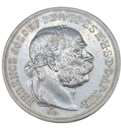 5 קורונה 1907, אוסטריה-הונגריה - כסף 0.900
