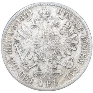 1 פלורין 1891 מכסף 0.900, האימפריה האוסטרו-הונגרית