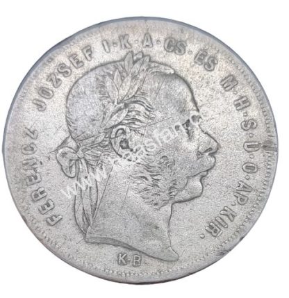 1 פורינט 1877 מכסף 0.900, הונגריה
