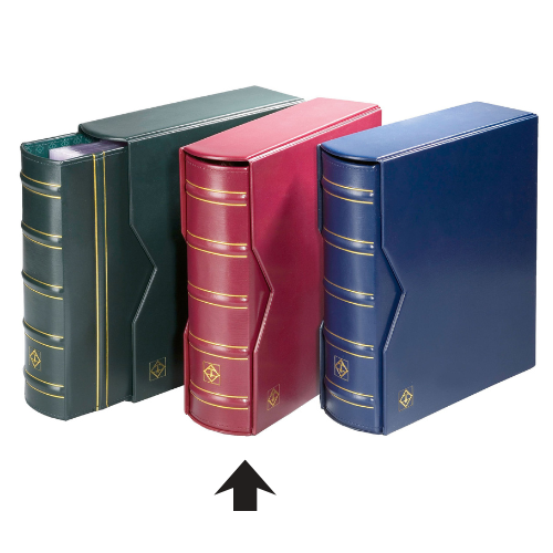 אלבום איכותי בצבע אדום מסדרת OPTIMA GIGANT - מתאים לאחסון מטבעות, שטרות, מדליות, בולים, גלויות, מעטפות וטלכרטים - כולל מכסה הגנה קשיח אלבום איכותי בצבע אדום מסדרת OPTIMA GIGANT - מתאים לאחסון מטבעות, שטרות, מדליות, בולים, גלויות, מעטפות וטלכרטים - כולל מכסה הגנה קשיח