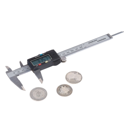 קליבר דיגיטלי לבדיקת מטבעות ומדליות עם צג ה- LCD וטווח מדידה עד 150 מ"מ (Copy)