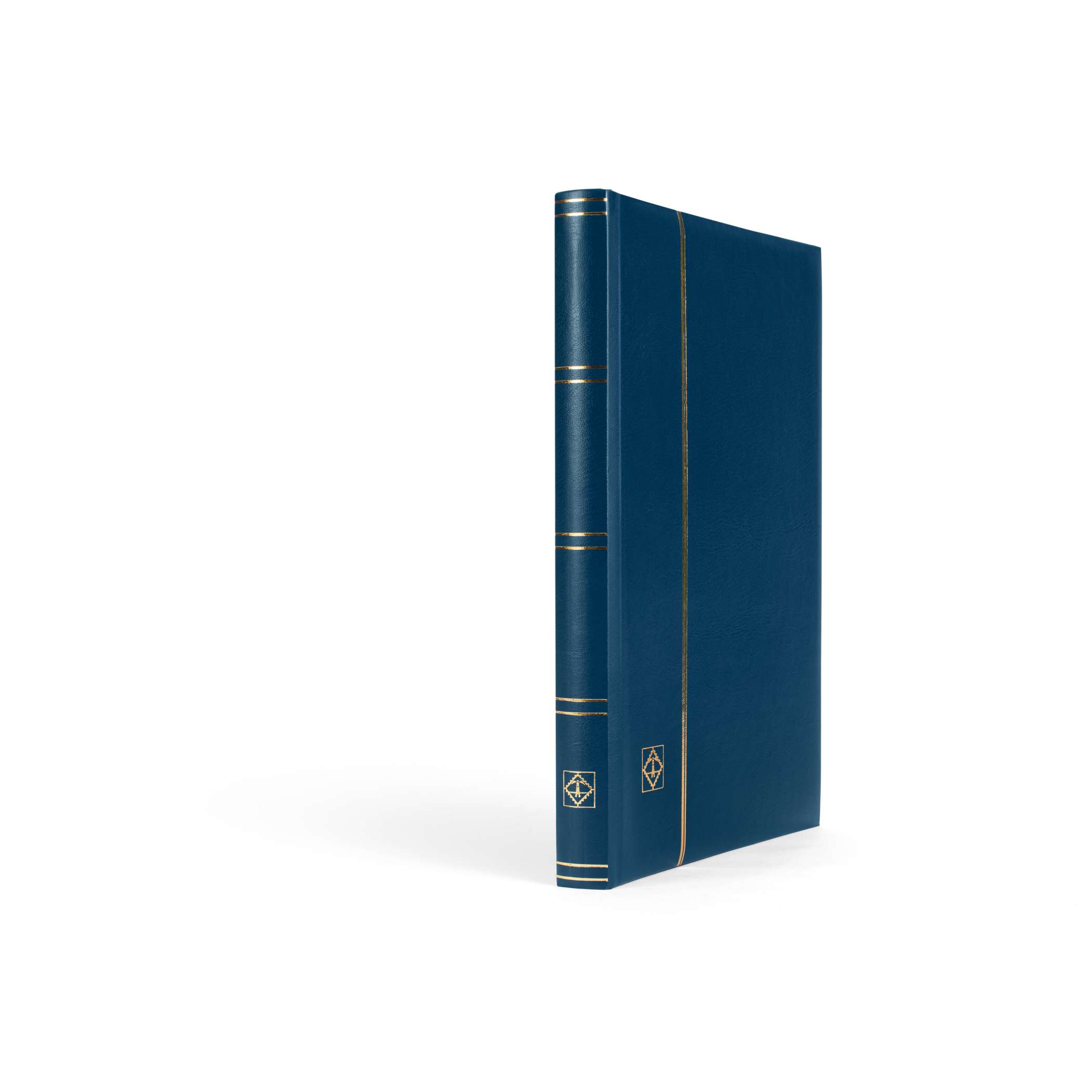 אלבום בולים "COMFORT" עם כריכה מרופדת – 16 דפים (32 עמודים) תוצרת Leuchtturm, גרמניה – צבע כחול אלבום בולים "COMFORT" עם כריכה מרופדת – 16 דפים (32 עמודים) תוצרת Leuchtturm, גרמניה – צבע כחול