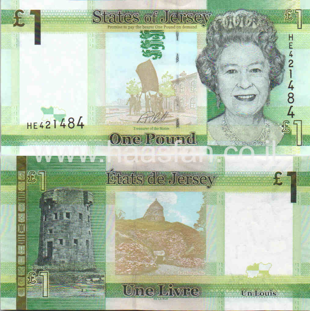 1 פאונד 2018, ג'רזי - UNC 1 פאונד 2018, ג'רזי - UNC