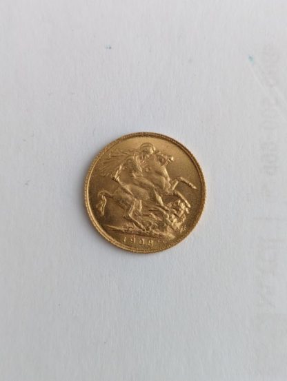 מטבע זהב 1908