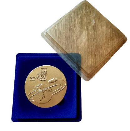 מדליית ארד מוזהב משנת 1989 אופק-1 "דרך כוכב מיעקב" ! ממוספר 2021 - החברה למדליות ומטבעות בע"מ