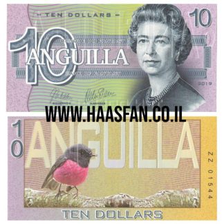 10 דולר 2019, אנגווילה - שטר פנטזיה (פולימר)
