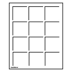 מגש עם 12 משבצות עבור אחסון ותצוגת מטבעות בקוטר של עד 48 מ"מ - מתאים למזוודות CARGO S מגש עם 12 משבצות עבור אחסון ותצוגת מטבעות בקוטר של עד 48 מ"מ - מתאים למזוודות CARGO S